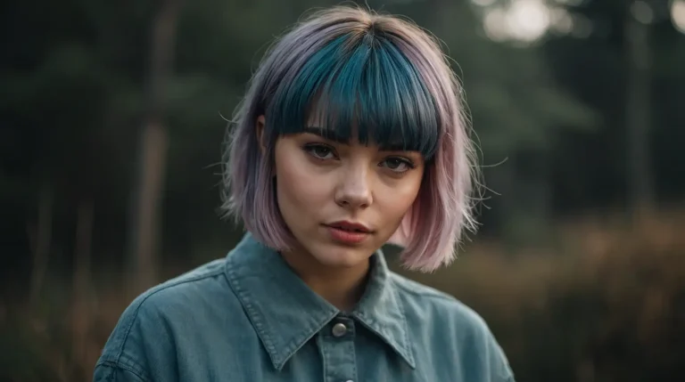 15 Wolf Cuts With Colored Bangs Hairstyle For Women: Fresh Trends For Spring 2025