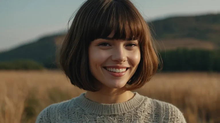 25 Stunning Bob Hairstyles with Bangs That Frame Your Face Perfectly