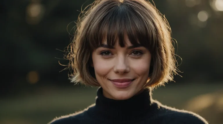 25 Flattering Short Hairstyles with Wispy Bangs