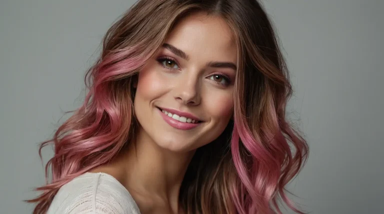 25 Stunning Pink Highlights for Brown Hair That Will Transform Your Look