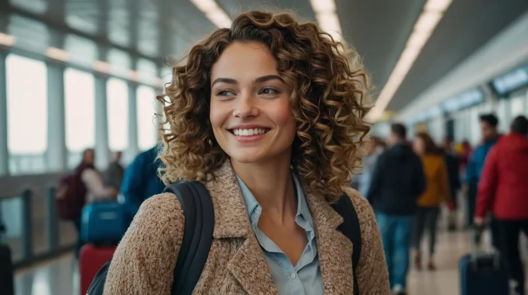 25 Travel-Friendly Airport Hairstyles for Curly Hair That Stay Put During Long Flights